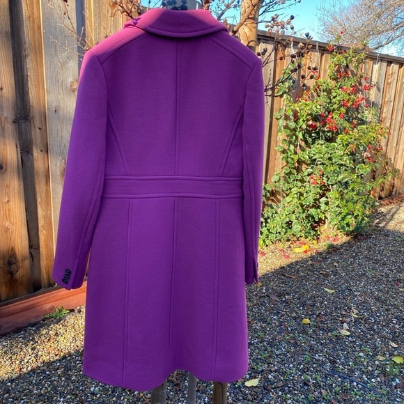 JCREW lady day coat 4P in Fresh Raspberry Color - Picture 2 of 14